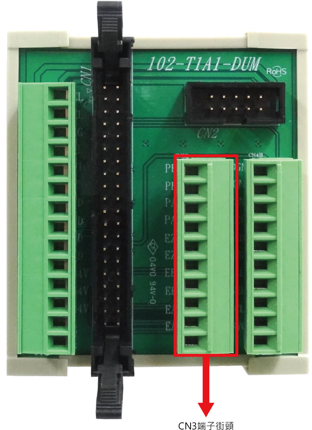 102-M1A1-GEN_102-T1A1-DUM之Pulse_Encoder自我檢測_實現步驟說明_硬體_CN3端子接頭