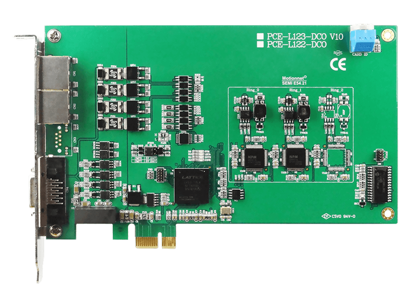 PCE-L122-DCO EtherCAT IO Motionnet PCIe PC-Based