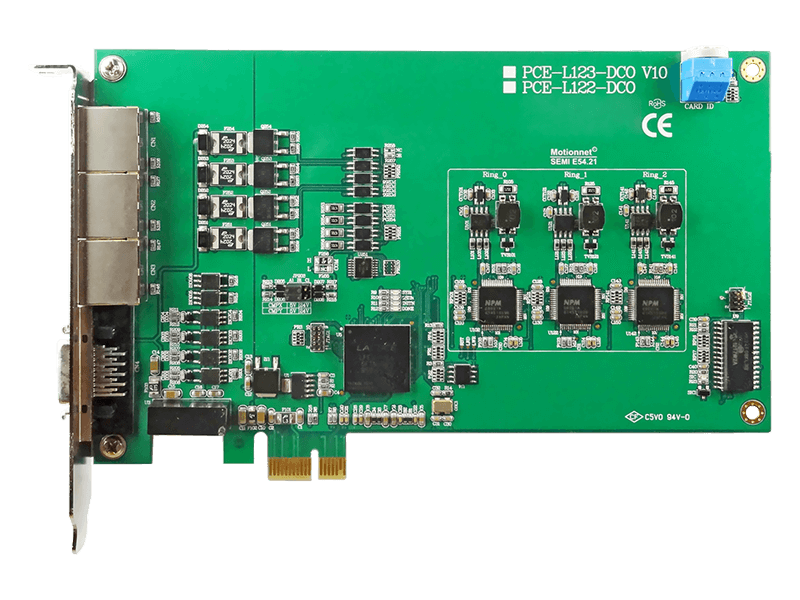 PCE-L123-DCO EtherCAT IO Motionnet PCIe PC-Based