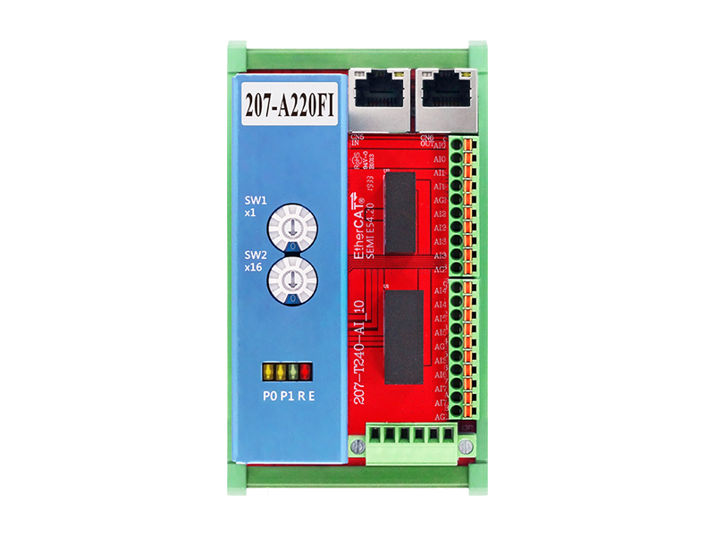 207-A220FI(8-CH)_ EtherCAT_ Analog I/O Slave(AIO)