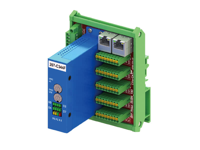 207-C344F_EtherCAT_Motion Slave_Pulse Slave Modules