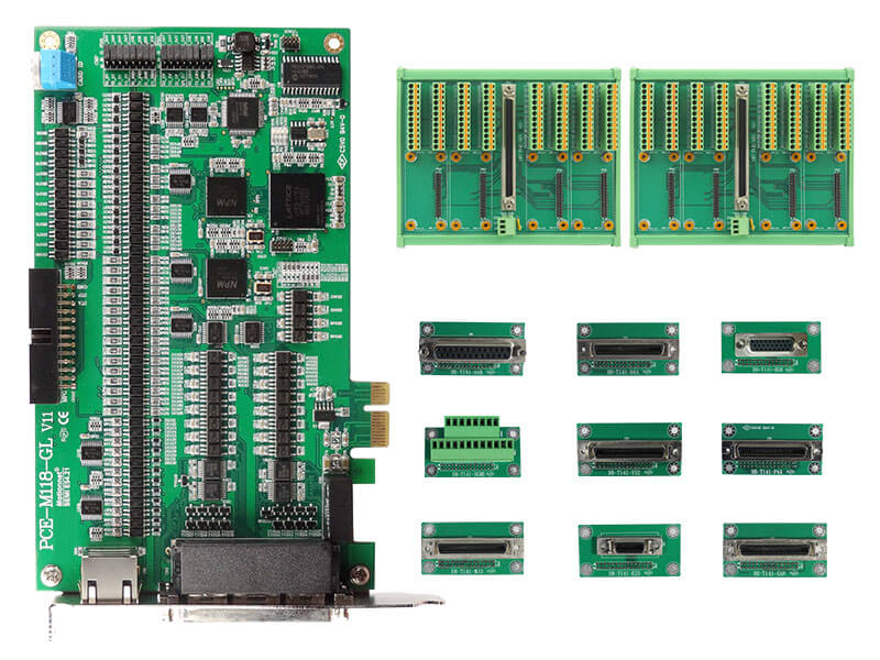 8-Axis-Motion Card Combo(Terminal Board/Daughter Boards)