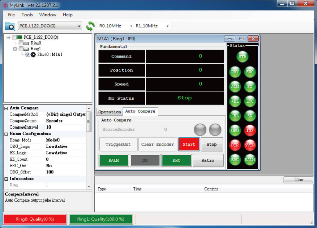 MyLink工具-如何實現單軸 系列之Compare Trigger Out_Auto CMP Trigger Out相關設定