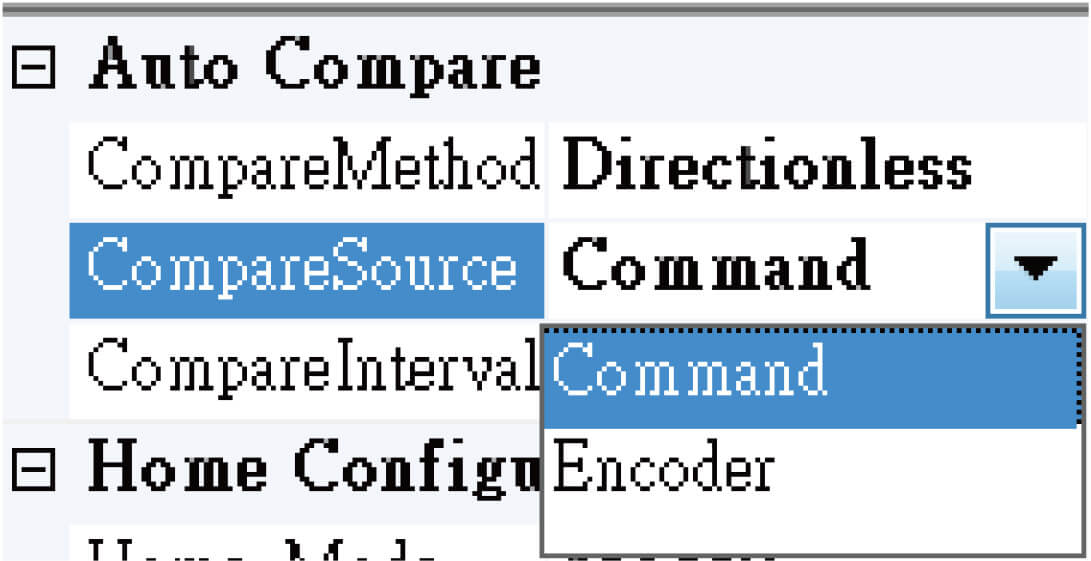 MyLink工具-如何實現單軸 系列之Compare Trigger Out_Auto CMP Trigger Out相關設定_CompareSource