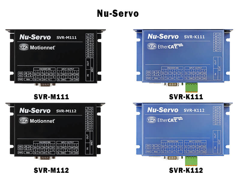 Nuservo_Motionnet_EtherCAT_drive combo_SVR-K111_SVR-K112_SVR-M111_SVR-M112