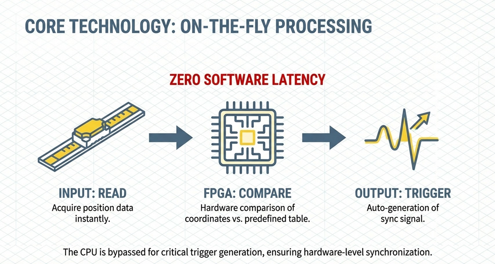 On the fly processing