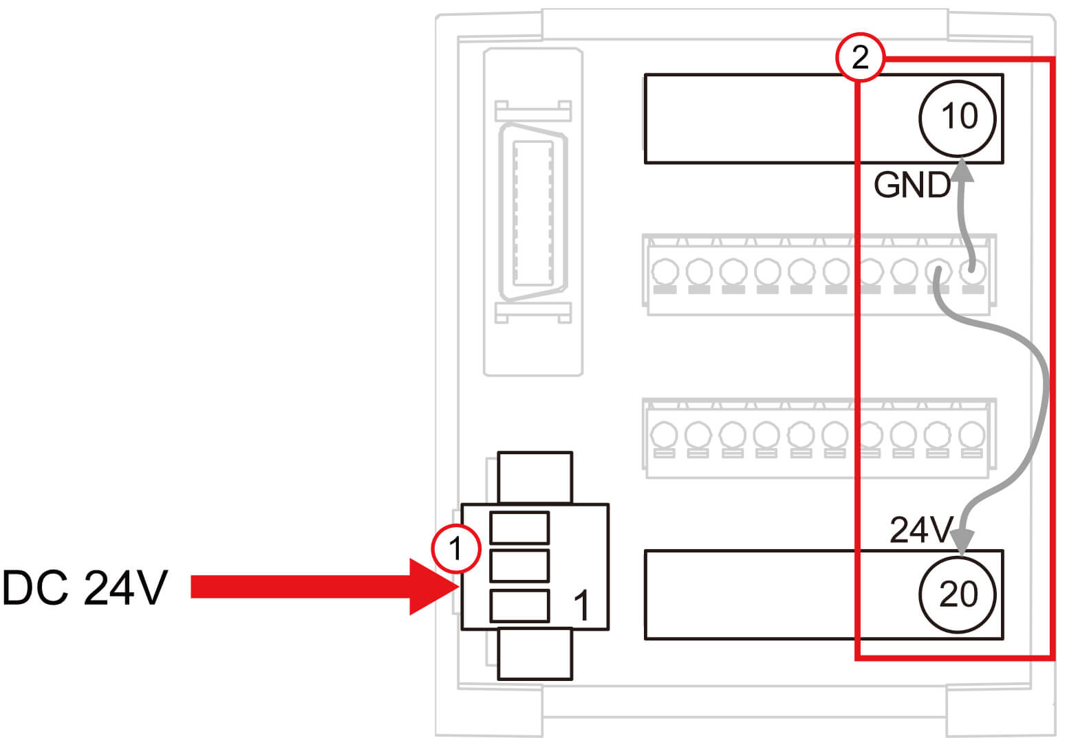 PCE-L12x-DCO板卡 DIO為何無作用_請確認104-T110-DUM的DC電源入力是否正常_